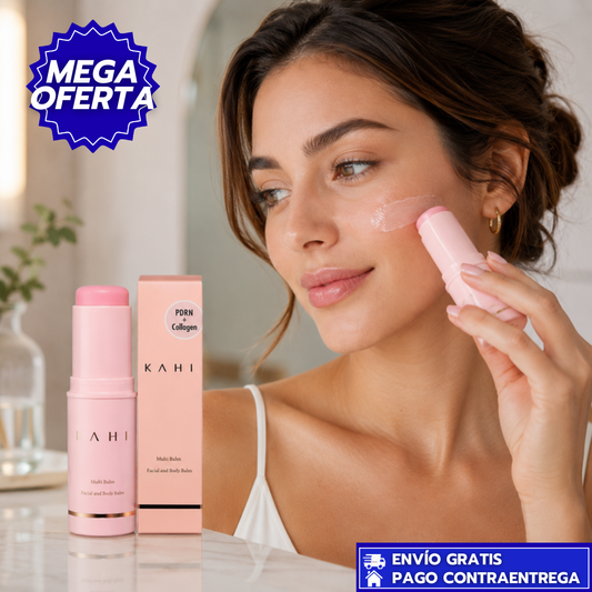KAHI: Bálsamo en Barra que Hidrata, Reafirma y Suaviza Arrugas