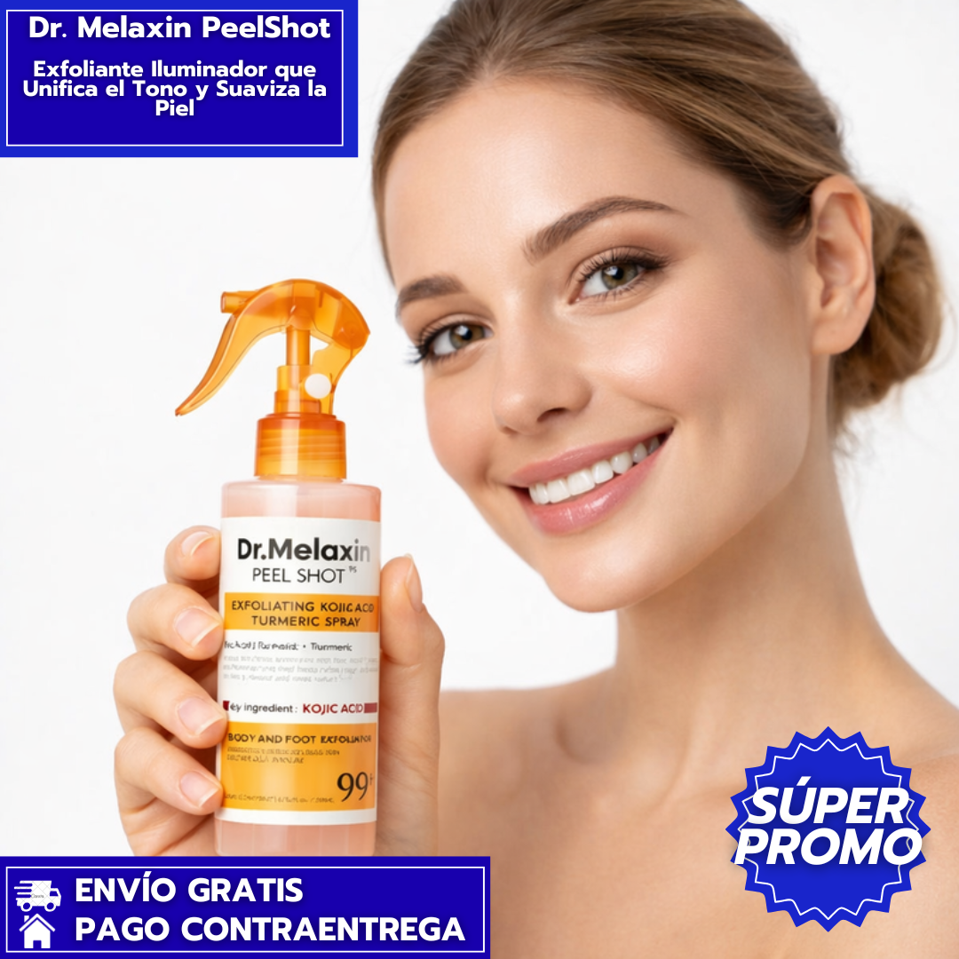 Dr. Melaxin PeelShot: Exfoliante Iluminador que Unifica el Tono y Suaviza la Piel