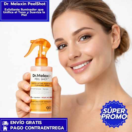 Dr. Melaxin PeelShot: Exfoliante Iluminador que Unifica el Tono y Suaviza la Piel