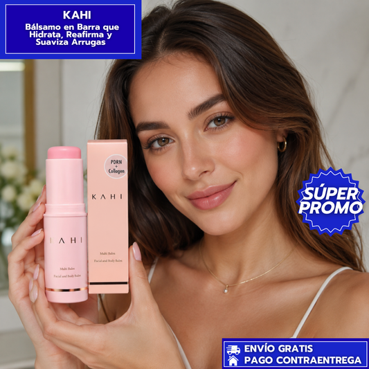 KAHI:  Bálsamo en Barra que Hidrata, Reafirma y Suaviza Arrugas