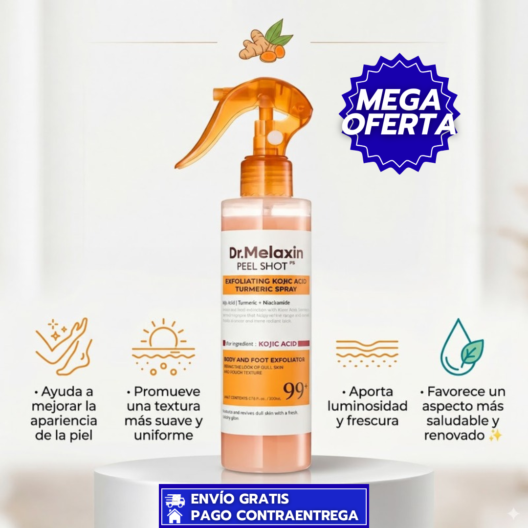 Dr. Melaxin PeelShot: Exfoliante Iluminador que Unifica el Tono y Suaviza la Piel